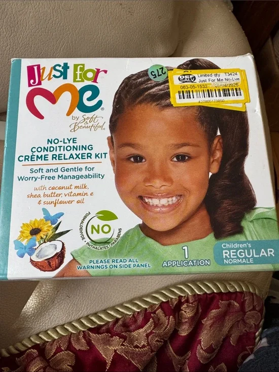 No-Lye Conditioning Creme Relaxer Kit - Green (Children's Regular)