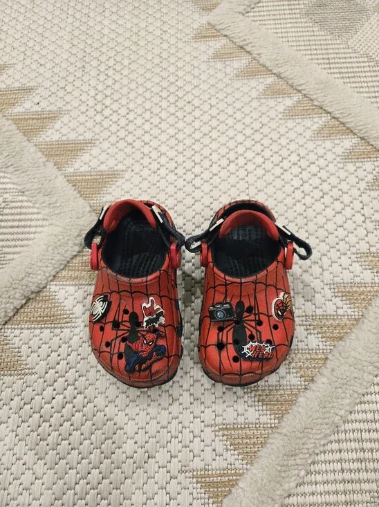 Toddler Spiderman Crocs