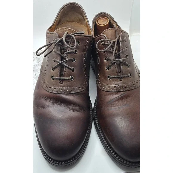 J.Murphy By Johnston Murphy Saddle Shoes Brown/Brown Mens 11 M