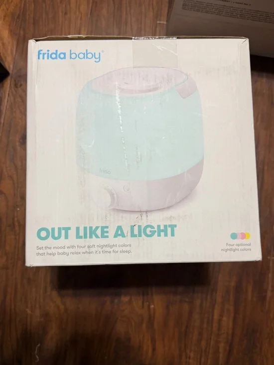 Frida Baby Mint Nightlight Humidifier - Soothing Mist & Light