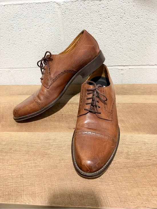 Danner Watson Men's Cap Toe Oxford Leather Dress Shoes Brown
