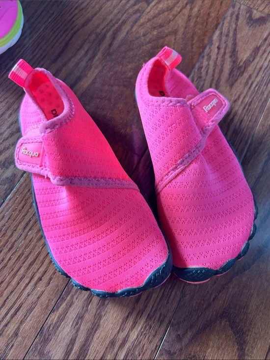 Kids' Pink Slip-On Water Shoes