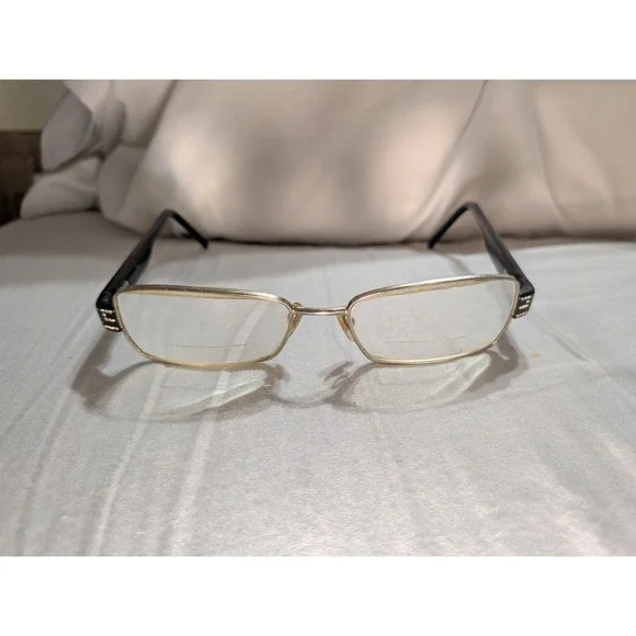 Versace Rectangular Purple Glasses‎ Crystal Flex Temples MOD. 1093 51 16 135