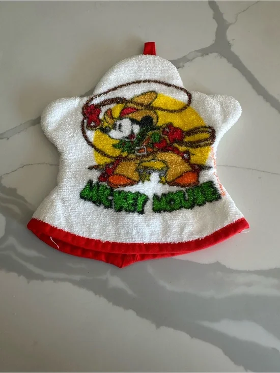 Vintage Mickey Mouse hand wash cloth