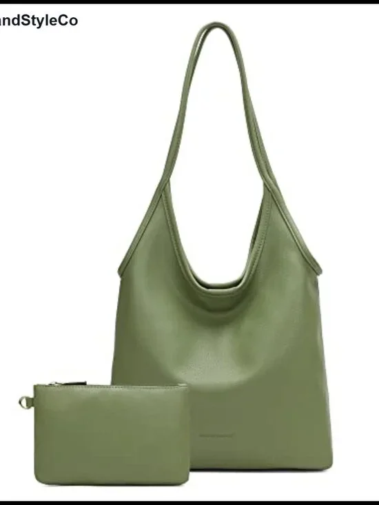 Montana West Slouchy Hobo Bag Soft Vegan Leather Shoulder Purse