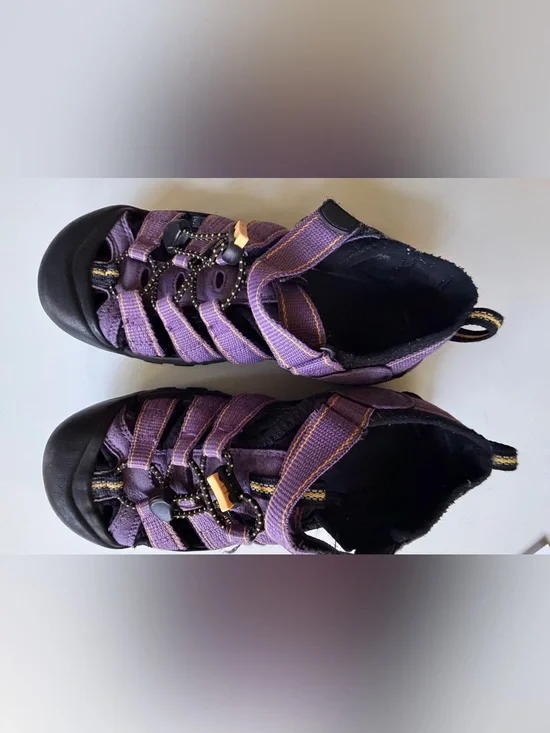 KEEN Newport H2 Big Kids Purple Trail Water Sport Sandals Shoes Size 5