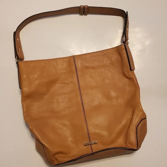 Rebecca Minkoff || Tan Leather Jasper Hobo Shouler Bag