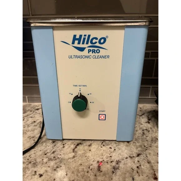Hilco Pro Ultrasonic Cleaner for Optometrist Office Use Eyeglass‎ Working