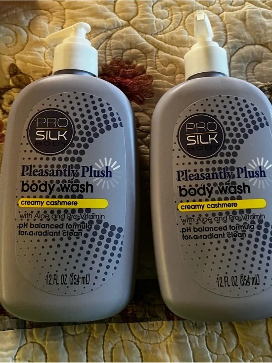 Pro Silk Body Creamy Cashmere Body Wash 12 oz – 2 Pack NEW