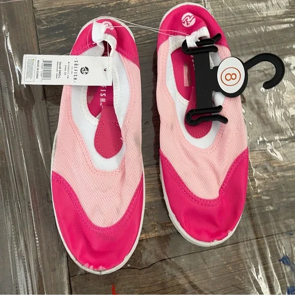 SOLFISH Kid's Watershoes Size 8 In Pink
