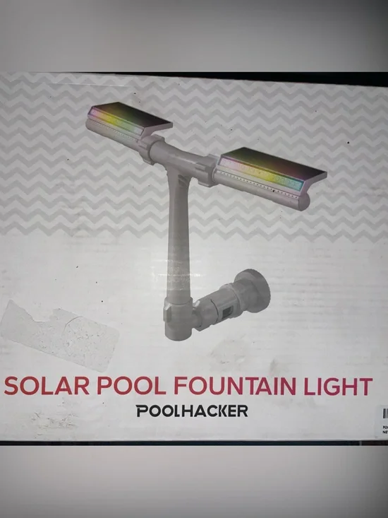 Solar Pool Fountain Light - Multi-Color LED w/ Remote