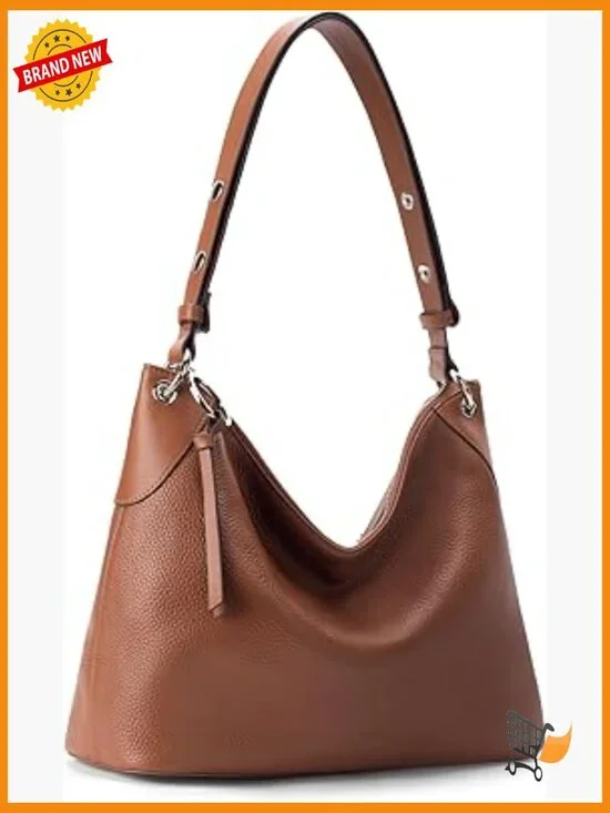Genuine Leather Hobo Bag Crossbody Shoulder Bag