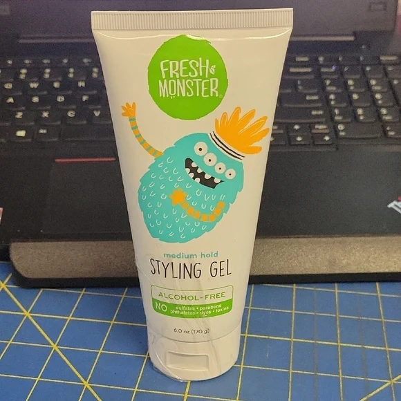 Fresh Monstor Kids Styling Gel 170g - Medium Hold New