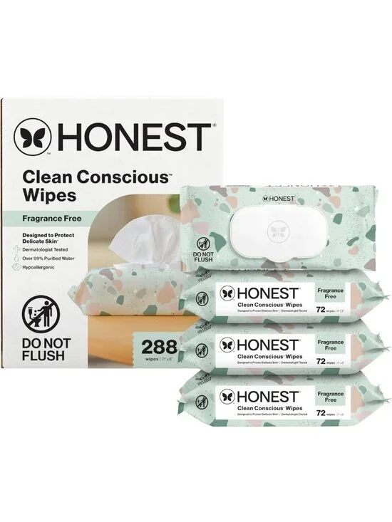 Multi-Use Eco-Friendly Baby Wipes, 288 Count, Gentle for Sensitive Skin, Geo