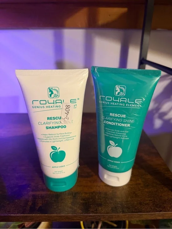 Royale Rescue Clarifying Shampoo & Conditioner Set (Apple Cider)