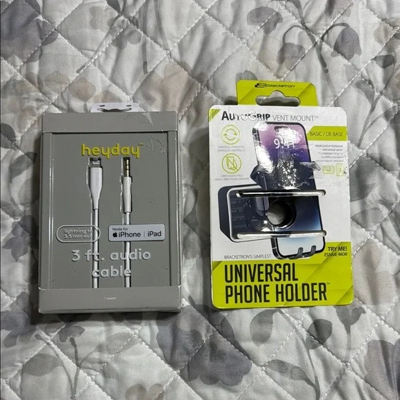 Heyday 3 ft Audio Cable and vent mount
