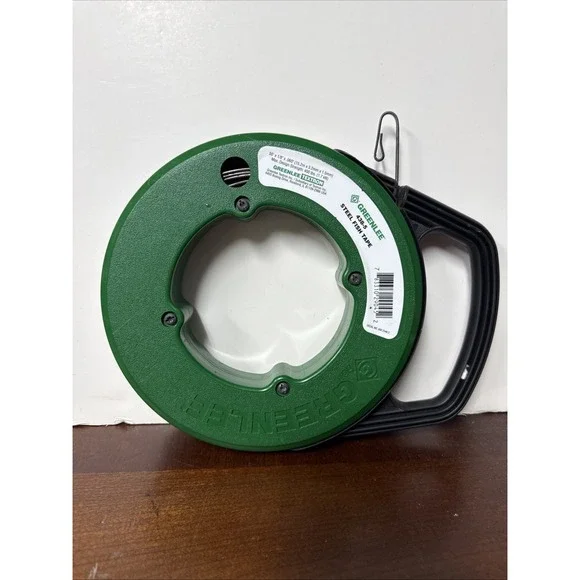GREENLEE 438-5 Steel Fish Tape‎ Wall Snake 50'x 1/8
