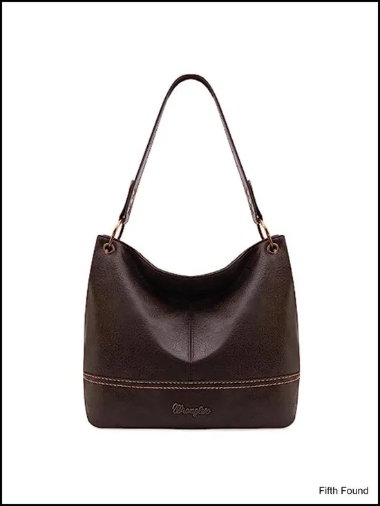 Vegan Leather Hobo Bag Top Handle Shoulder Purse Handbag