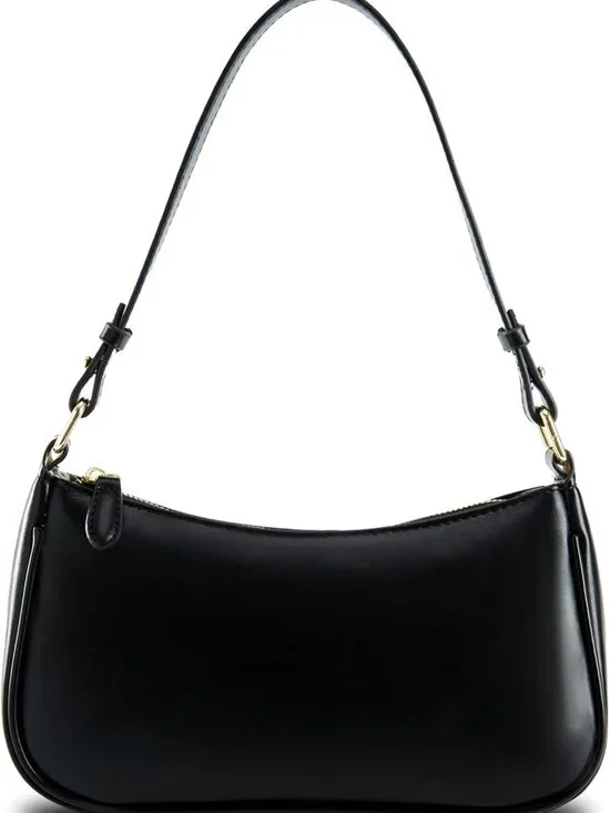 Stylish Leather Hobo Sling Tote Bag for Women - Retro Clutch with 2 Straps