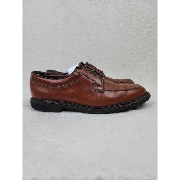Allen Edmonds LaSalle 4398 Brown Leather Split Toe Oxford Dress Shoes‎ 12