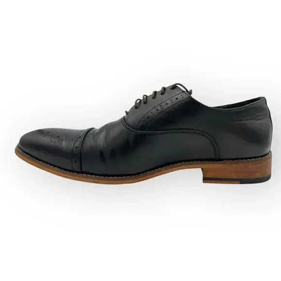 Unlisted By Kenneth Cole Mens Cheer Lace Up B Oxford Shoes Black Size 10.5
