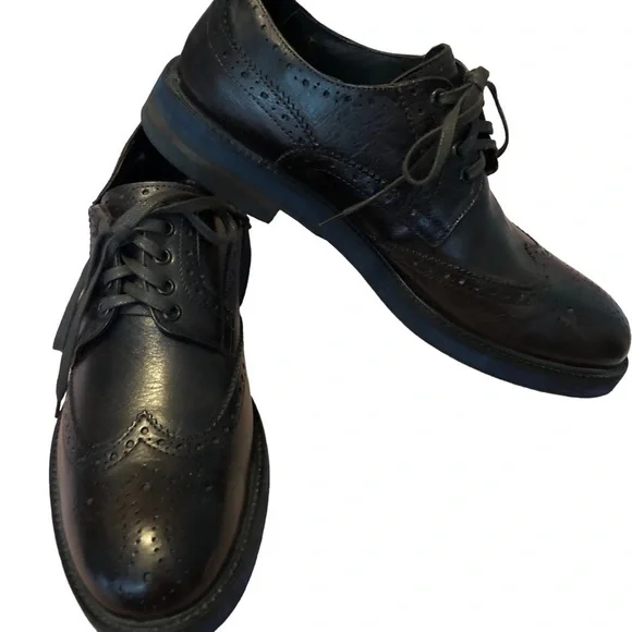 Cinti Vera Pelle Brown‎ Lace-up Oxfords. Made and bought in Italy. Size 43 (10)