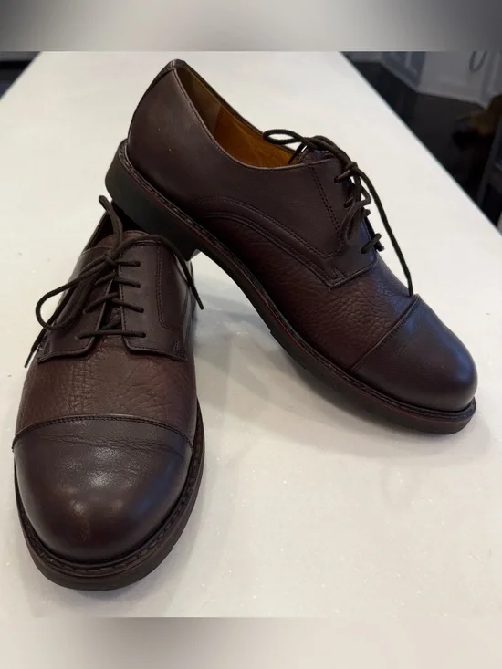 Mephisto Men's Melchior Captoe Oxford Brown Leather Goodyear Welt Sz 10 EUC