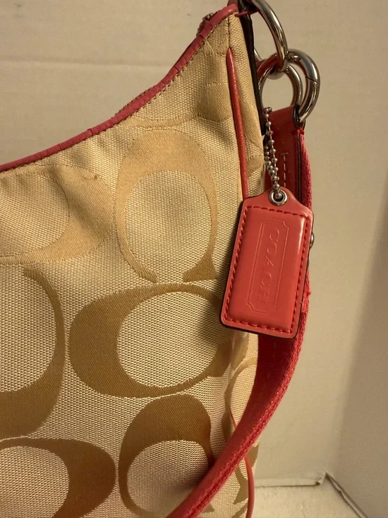 Discontinued Coach Signature Jacquard Stripe Hobo Bag F21873 – Authenticated