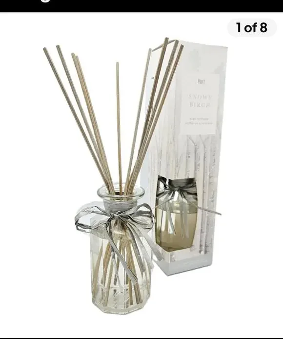 New Pier 1 Snowy Birch Reed Diffuser 0.95 Fl Oz Discontinued Pier One Imports