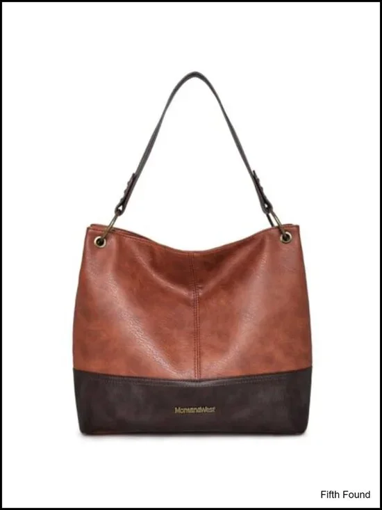 Montana West Hobo Bag Vegan Leather Slouchy Shoulder Tote Purse