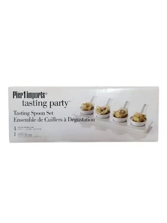 Pier 1‎ Imports Tasting Party - Tasting Spoon Set- 5 Pieces - Pier One Imports