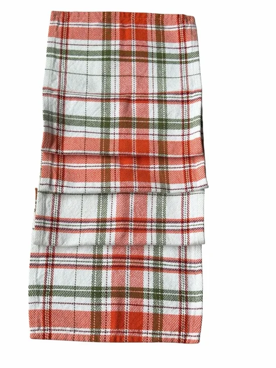 Pier 1 Plaid Table Runner