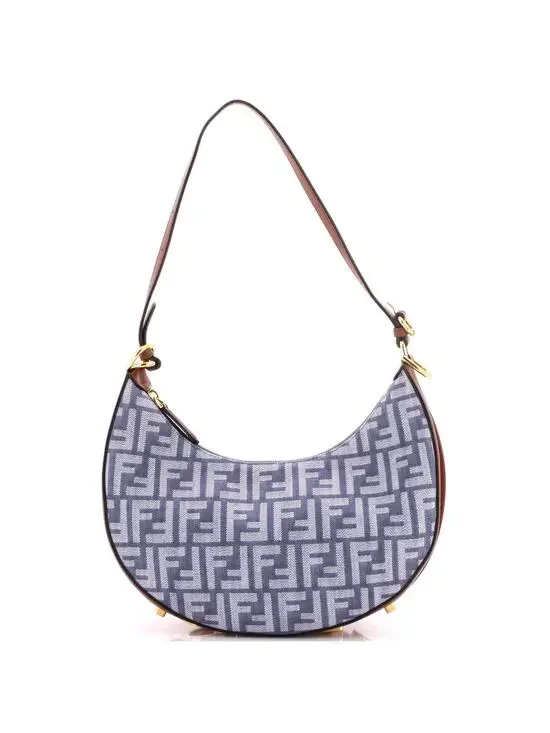 Fendigraphy Bag Zucca Canvas Small #355870F24B