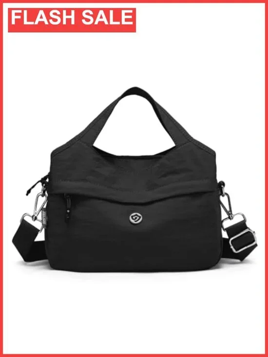 Quilted Puffer Tote Bag Nylon Hobo Shoulder Handbag