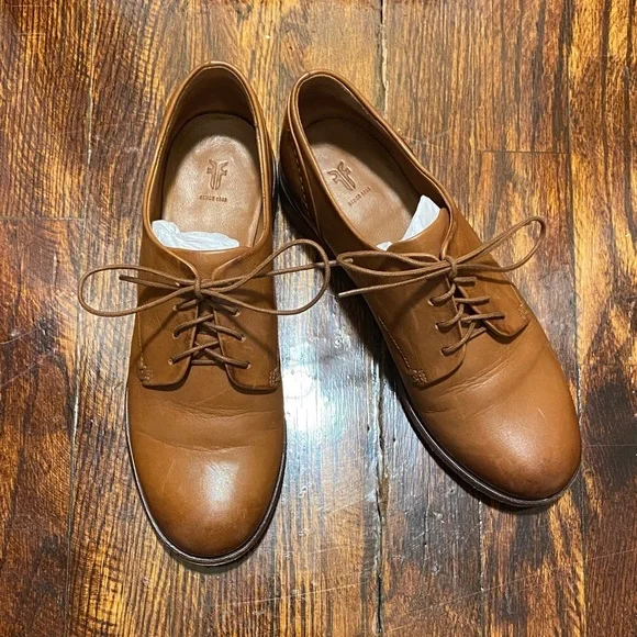 Fyre Elyssa Oxford Shoes Women Size 7 Brown