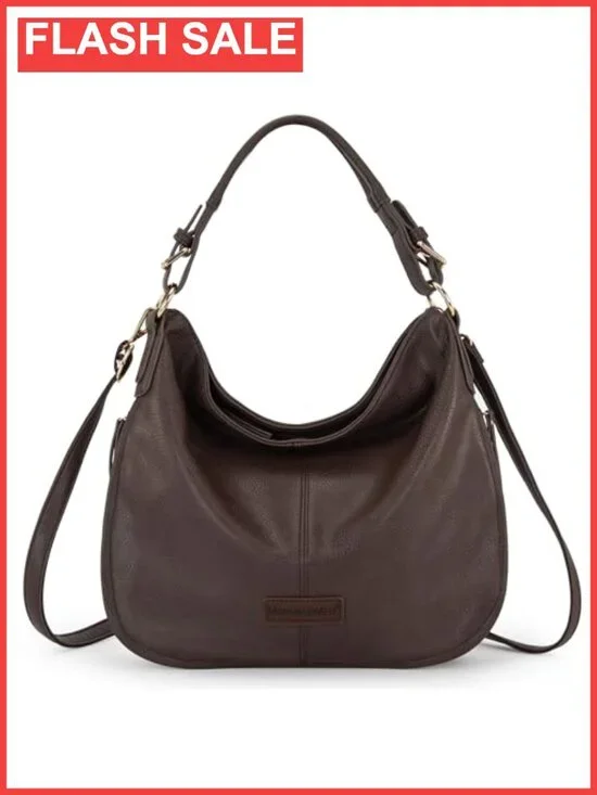 Montana West Hobo Bag Vegan Leather Shoulder Purse & Crossbody Handbag