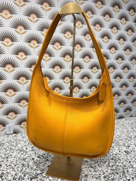 Vintage Coach Leather Ergo Hobo Shoulder Bag