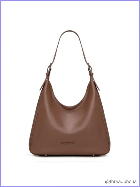 Montana West Slouchy Hobo Shoulder Bag Soft PU Leather
