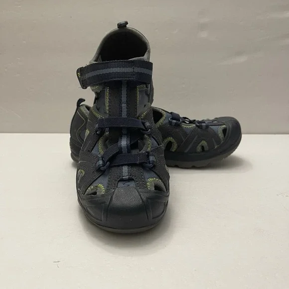Merrell Kids Hydro‎ Hiker Waterproof Sandals Navy Green 4M Outdoor Play