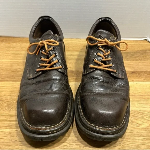 Born M9019 Dark Brown Lace Up Oxford Shoes Men’s 8.5