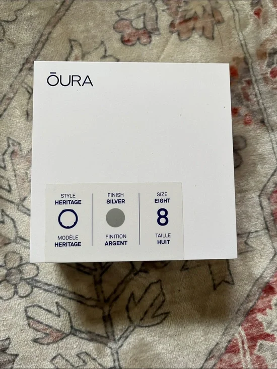 Oura Ring generation 3 size 8