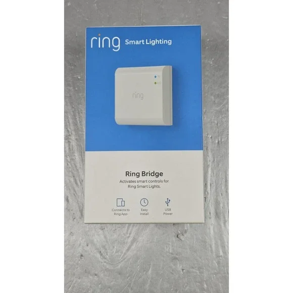Ring Smart Home Bridge, Smart Lightning Bridge - Brand‎ New
