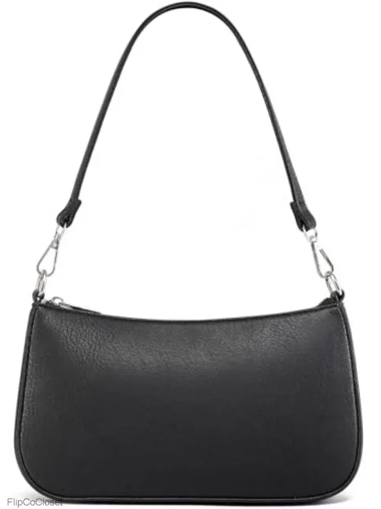 PU Leather Hobo Shoulder Bag Crossbody Purse Removable Straps