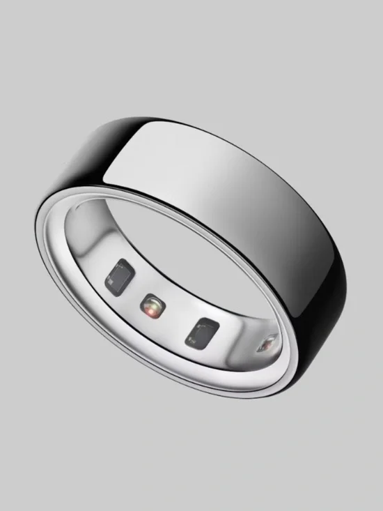 Oura ring gen3 horizon silver size 7, including charger