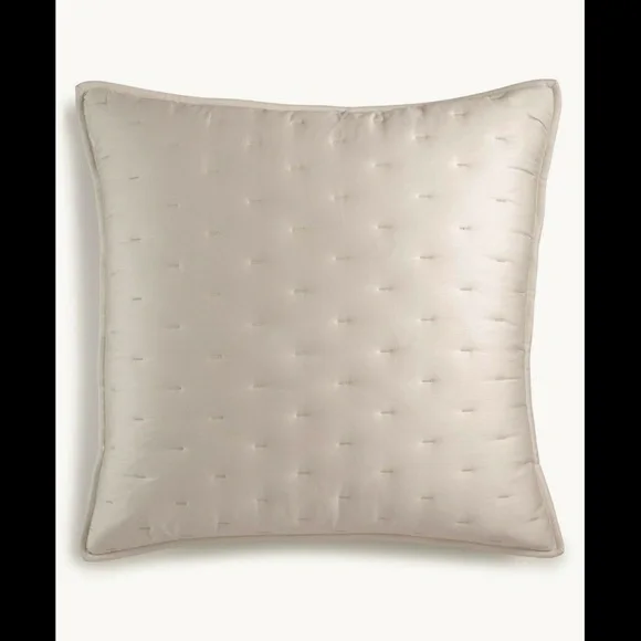 NEW Hotel Collection Opalescent‎ Quilted (1) Euro European Sham