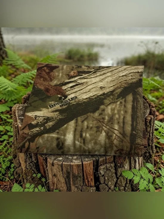 Mossy Oak Break Up Infinity Camo Pillow Case Standard Trees Leaves Brown Green