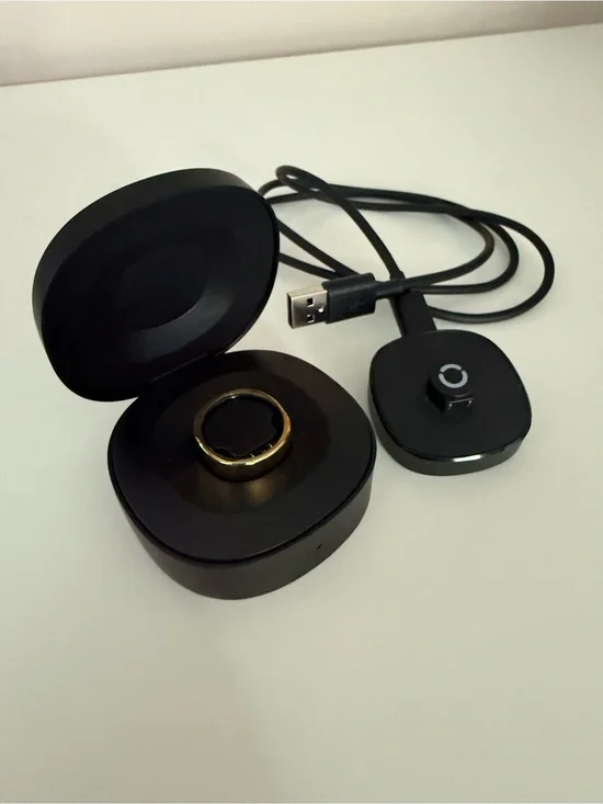 Ringconn V1 Gold Smart Ring - Size 8