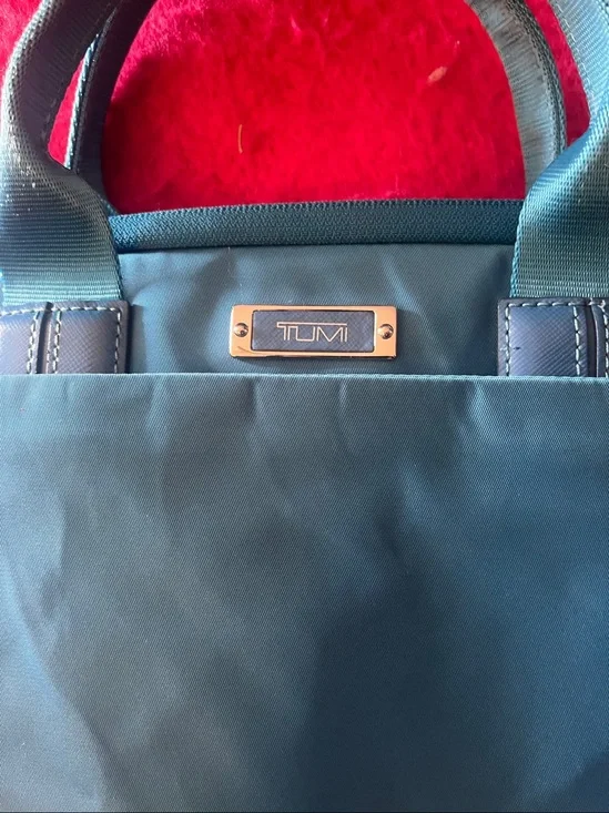 Cute Tumi nylon computer bag briefcase