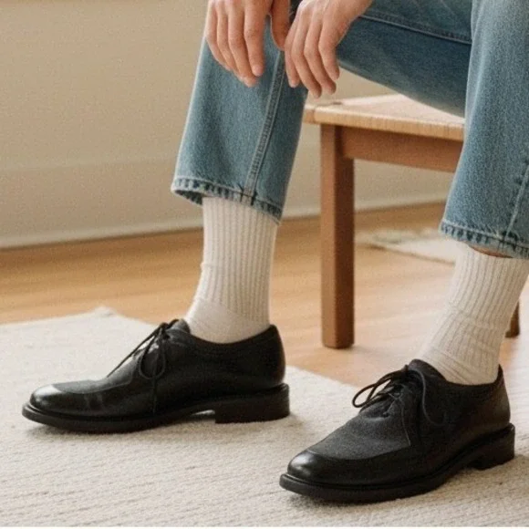 Vintage Stuart Weitzman Black Leather 