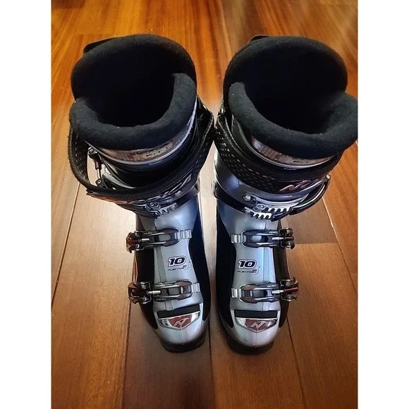 Nordica GranSport 10 Ski Boots Silver Black 80 Flex Index Comfort Fit 315mm